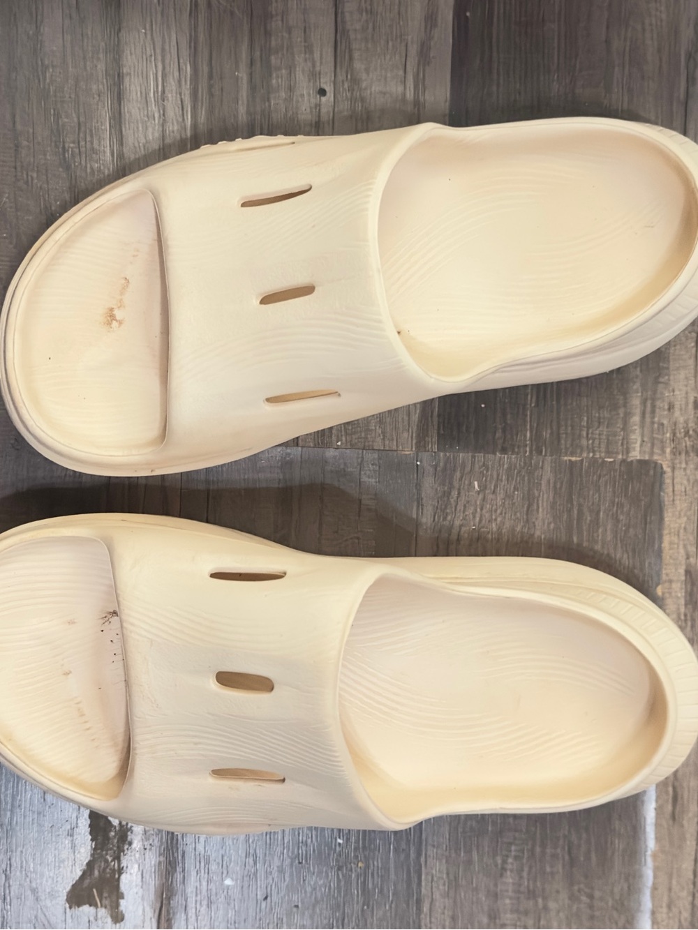 Hoka Women's Slide Sandals - Cream